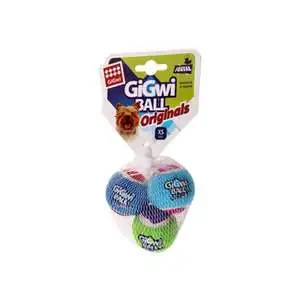 Gigwi Ball Tenis Topu Köpek Oyuncağı 3' lü 4 cm