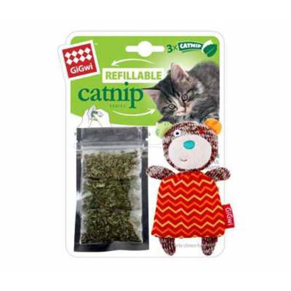 Gigwi Catnipli Ayı Kedi Oyuncagı - 1