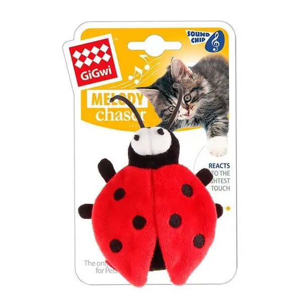 Gigwi Uğur Böceği Kedi Oyuncağı - 1