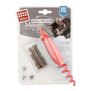 Gigwi Kedi Oyuncağı Catnipli Fare Oyuncak Turuncu