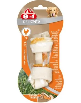 8 in 1 Et Dolgulu Ödül Kemiği Small 35 GR - 1