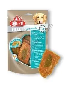 8 İN 1 Fillets Pro Breath Köpek Ödül Maması  80 GR - 1