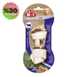 8 in 1 Kemik Şeklinde Biftekli Köpek Ödülü ( Small )