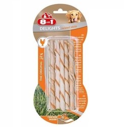 8 in 1 Küçük ve Orta Irk Köpekler İçin Ağız Bakım Çubuğu 10 lu 55 GR
