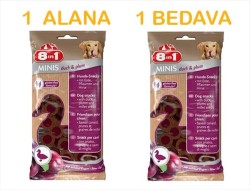 8 in 1 Ördek ve Erikli Köpek Ödülü 100 Gr ( 1 Alana 1 Bedava )