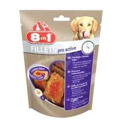 8 in 1 Pro Active Tavuk Fleto Köpek Ödül Maması 80 GR