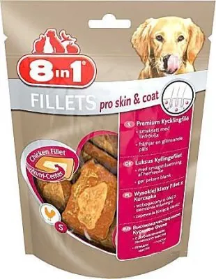8 in 1 Pro Skin Tavuklu Köpek Ödülü 80 GR - 1