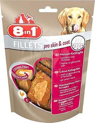 8 in 1 Pro Skin Tavuklu Köpek Ödülü 80 GR - 1