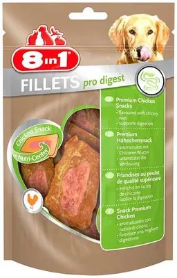 8 in 1 Fillets Pro Digest Sindirim Destekleyici Köpek Ödülü 80 GR - 1