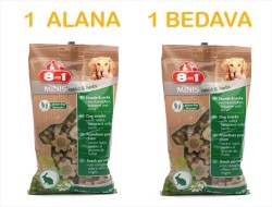 8 in 1 Tavşanlı Köpek Ödülü 100 GR ( 1 Alana 1 Bedava )