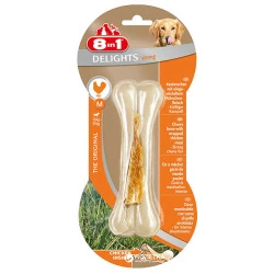 8 in 1 Tavuklu Kemik Köpek Ödül Çubuğu L