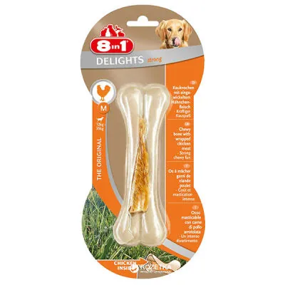 8 in 1 Tavuklu Kemik Köpek Ödül Çubuğu L - 1