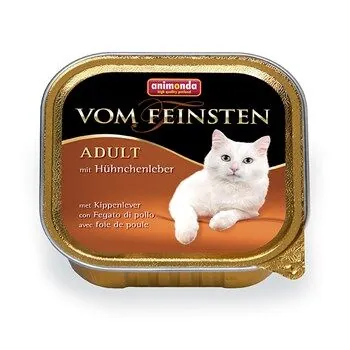 Animonda Vom Feinsten Tavuklu ve Ciğerli Yetişkin Kedi Konservesi 100 Gr - 1