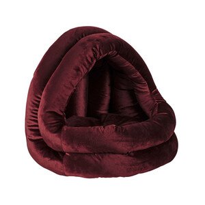 ​Lion Deniz Kabuğu Kedi ve Köpek Yatağı Bordo