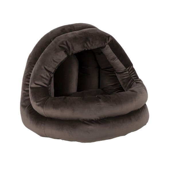 ​​​Lion Deniz Kabuğu Kedi ve Köpek Yatağı Antrasit - 1