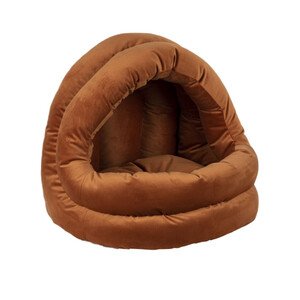 Lion Deniz Kabuğu Kedi ve Köpek Yatağı Turuncu