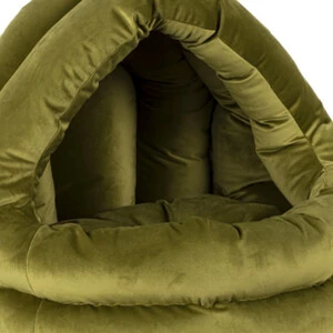 Lion Deniz Kabuğu Kedi ve Köpek Yatağı Yeşil - 2