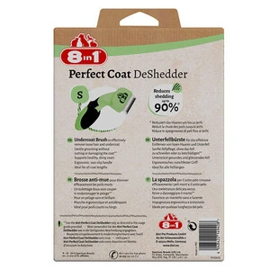 8in1 Coat DeShredder Küçük Irk Köpek Tarağı S - 5