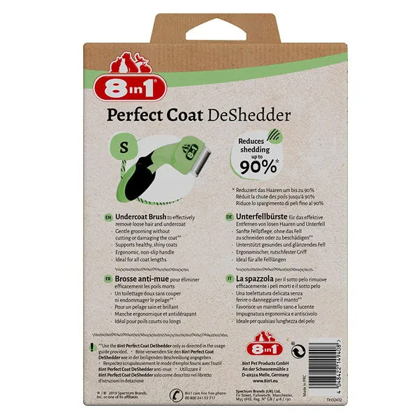 8in1 Coat DeShredder Küçük Irk Köpek Tarağı S - 5