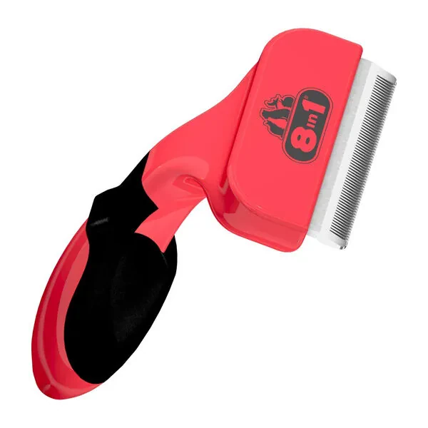 8in1 Coat DeShredder Orta Irk Köpek Tarağı M​ - 1