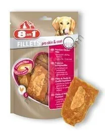 8in1 Fillets Pro Skin ve Coat Tavuklu Köpek Ödül Maması 80gr - 1