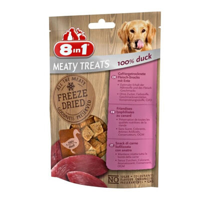 8in1 Freeze Dried Ördekli Doğal Köpek Ödül Maması 50 Gr - 1