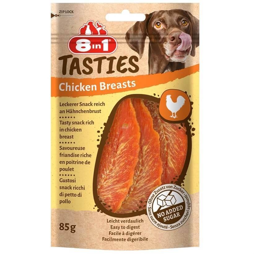 8in1 Tasties Chicken Breast Tavuk Göğsü Köpek Ödülü 85 Gr - 1