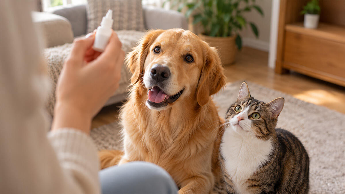 Kedi ve Köpeklerde Damla Kullanımı Nasıl Olmalıdır?