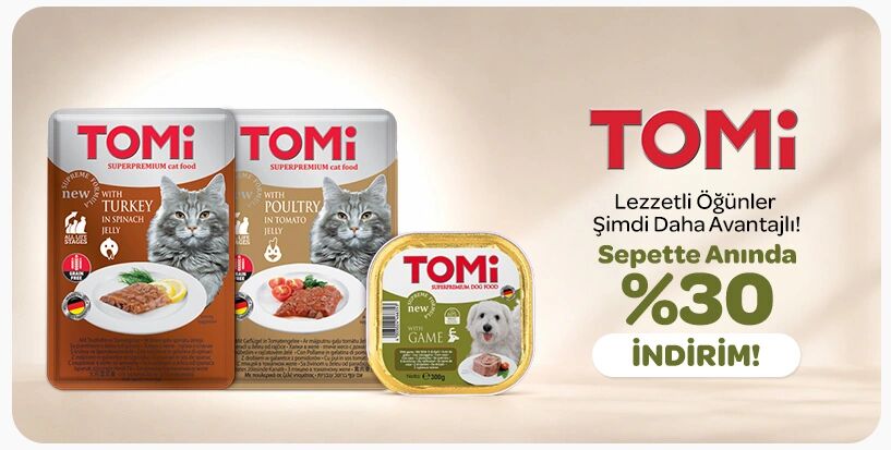 Tomi %30 İndirim