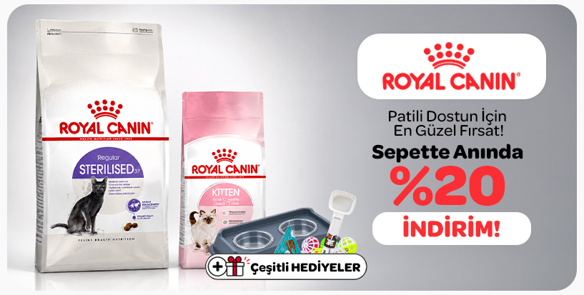 royal canin hediyeli