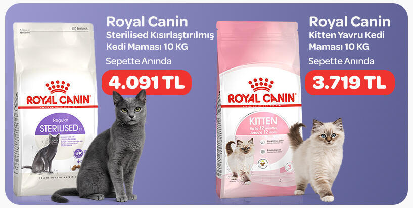 royal canin fiyatlı