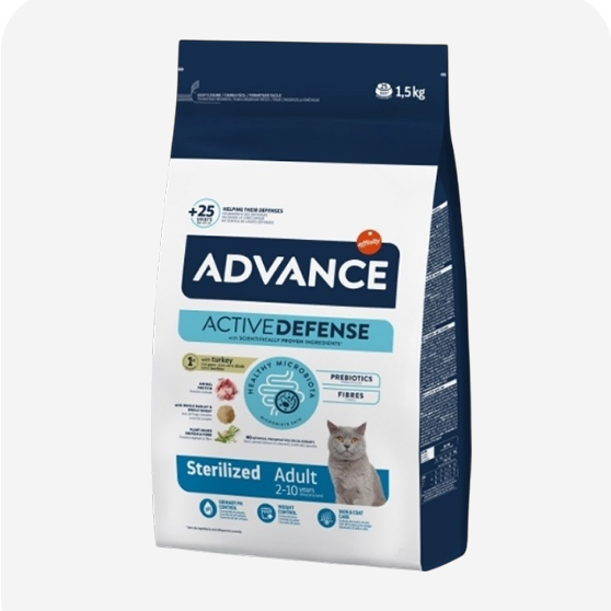 Advance Kısırlaştırılmış Kedi Maması