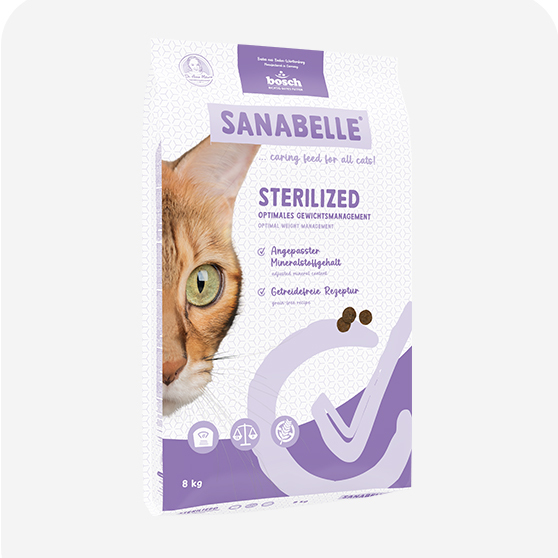 Sanabelle Kısırlaştırılmış Kedi Maması