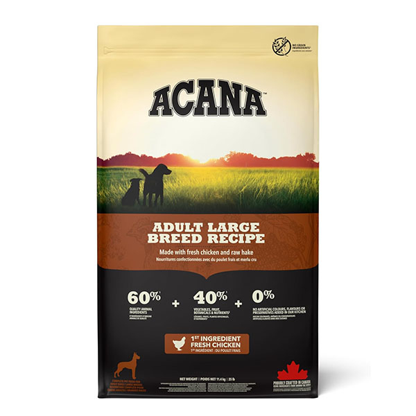 Acana Heritage Adult Large Breed Tavuklu ve Balıklı Tahılsız Büyük Irk Yetişkin Köpek Maması 11,4 kg - 1