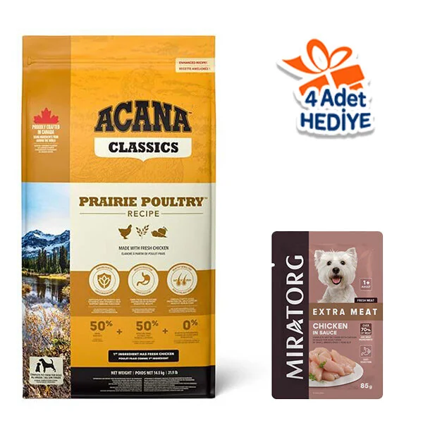 Acana Classic Prairie Poultry Köpek Maması 14.5 KG - 1