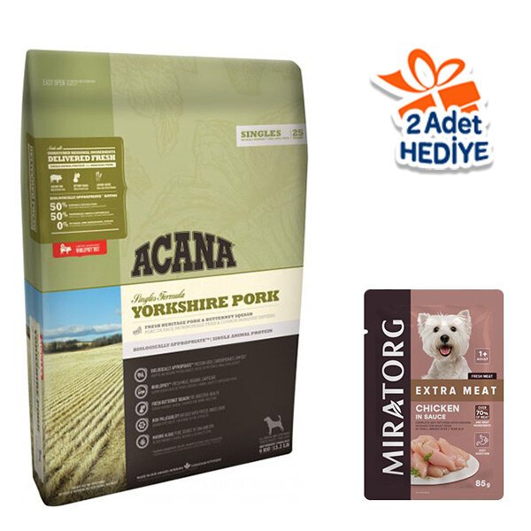 Acana Domuz Etli ve Bal Kabaklı Köpek Maması 2 KG - 1