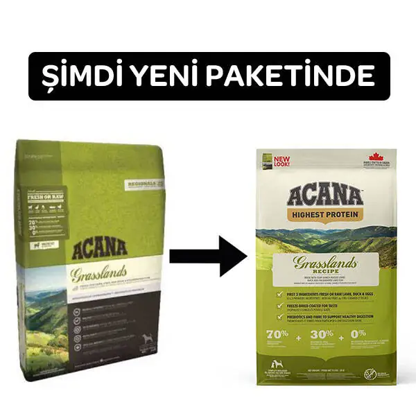 Acana Grasslands Kuzulu Köpek Maması 11.4 KG - 2