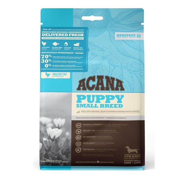 ​Acana Heritage Küçük Irk Yavru Tahılsız Köpek Maması 340 Gr - 1