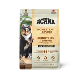 Acana Homestead Harvest Tavuklu ve Hindili Yetişkin Kedi Maması 4,5 kg - 1