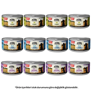 Acana Karışık Yetişkin Yaş Kedi Maması 85 Gr X 12 Adet