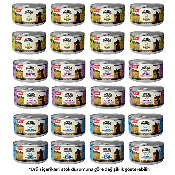 Acana Karışık Yetişkin Yaş Kedi Maması 85 Gr X 24 Adet - 1