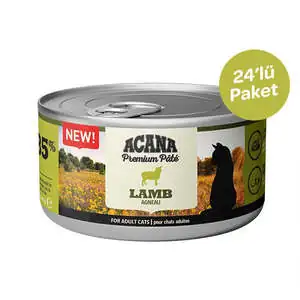 Acana Kuzu Etli Kedi Konservesi 85 gr x 24