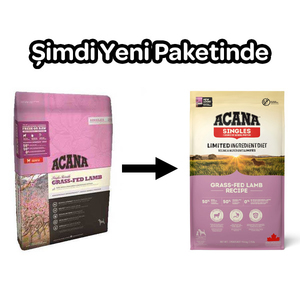 Acana Singles Grass-Fed Lamb Kuzu Etli Tahılsız Yetişkin Köpek Maması 11,4 kg - 2