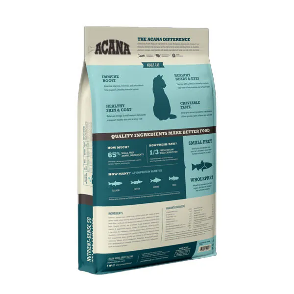 Acana Bountiful Catch Balıklı Tahılsız Yetişkin Kedi Maması 340 Gr - 2