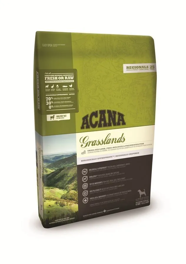 Acana Regionals Grasslands Tahılsız Kuzulu Yetişkin Köpek Maması 6 Kg - 1