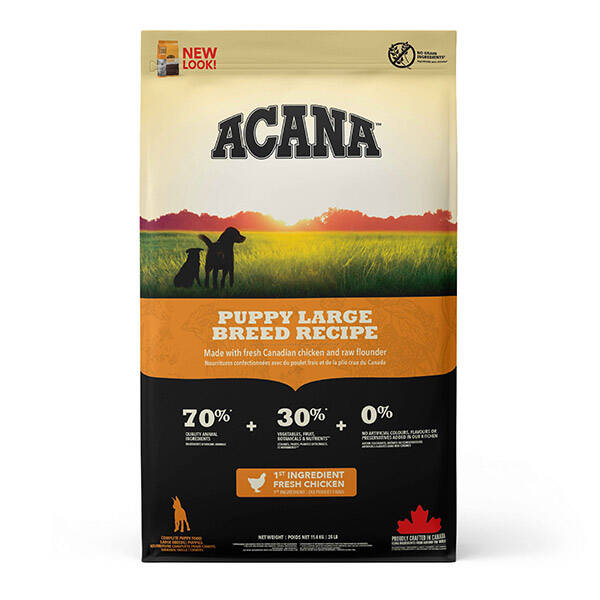 Acana Heritage Puppy Large Breed Tahılsız Büyük Irk Yavru Köpek Maması 11,4 kg - 1