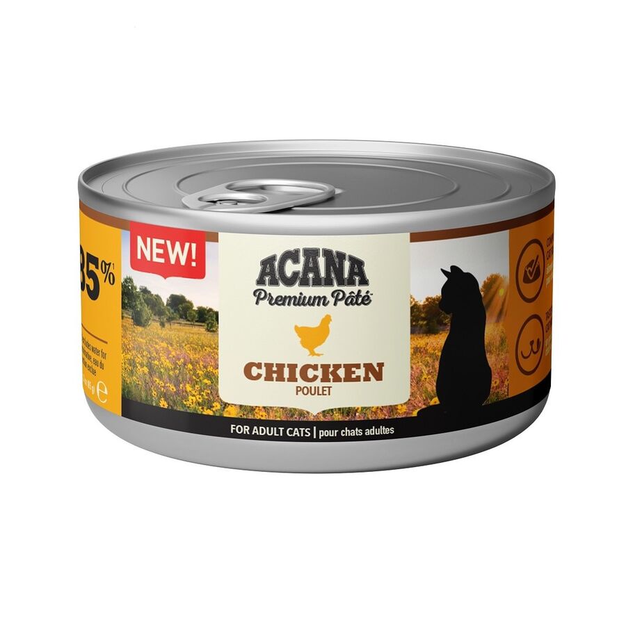 Acana Premium Pate Tavuklu Ezme Yetişkin Kedi Yaş Maması 85 g - 1