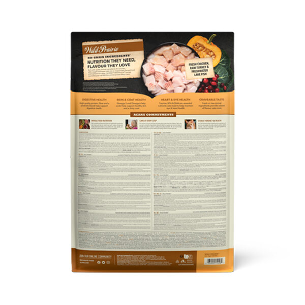 Acana Regionals Wild Prairie Tavuklu ve Balıklı Tahılsız Yavru ve Yetişkin Kedi Maması 4,5 kg - 3