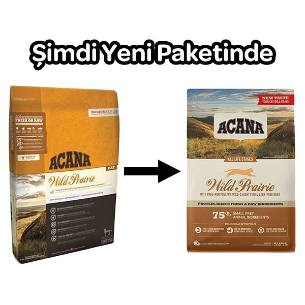 Acana Wild Prairie Tahılsız Kedi Maması 1,8 KG - 2
