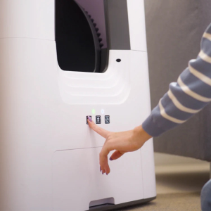 Aclıum Akıllı Otomatik Kedi Tuvaleti - 55x57x65 cm - 2